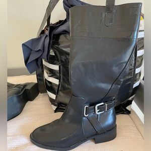 Women’s Black Leather Boots